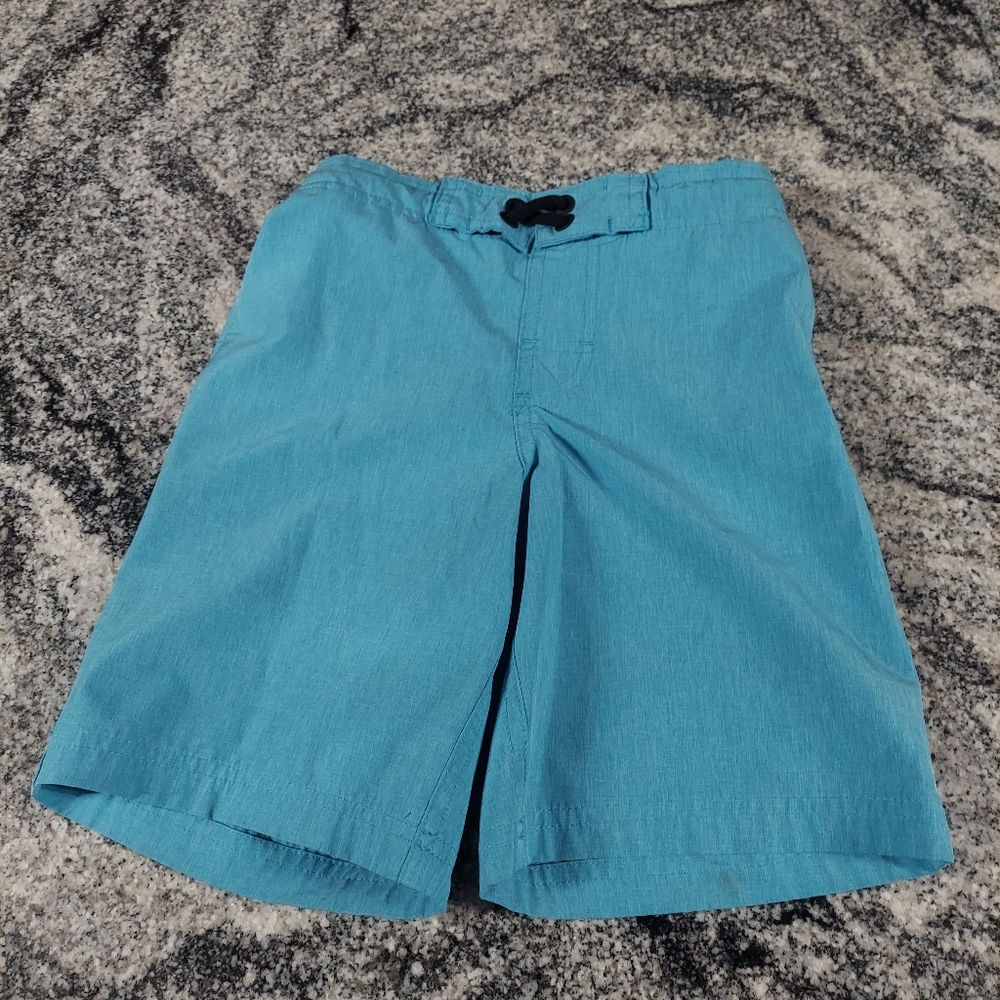 Blue Boys WONDER NATION swim SHORTS W/LINING 6/7  trunks